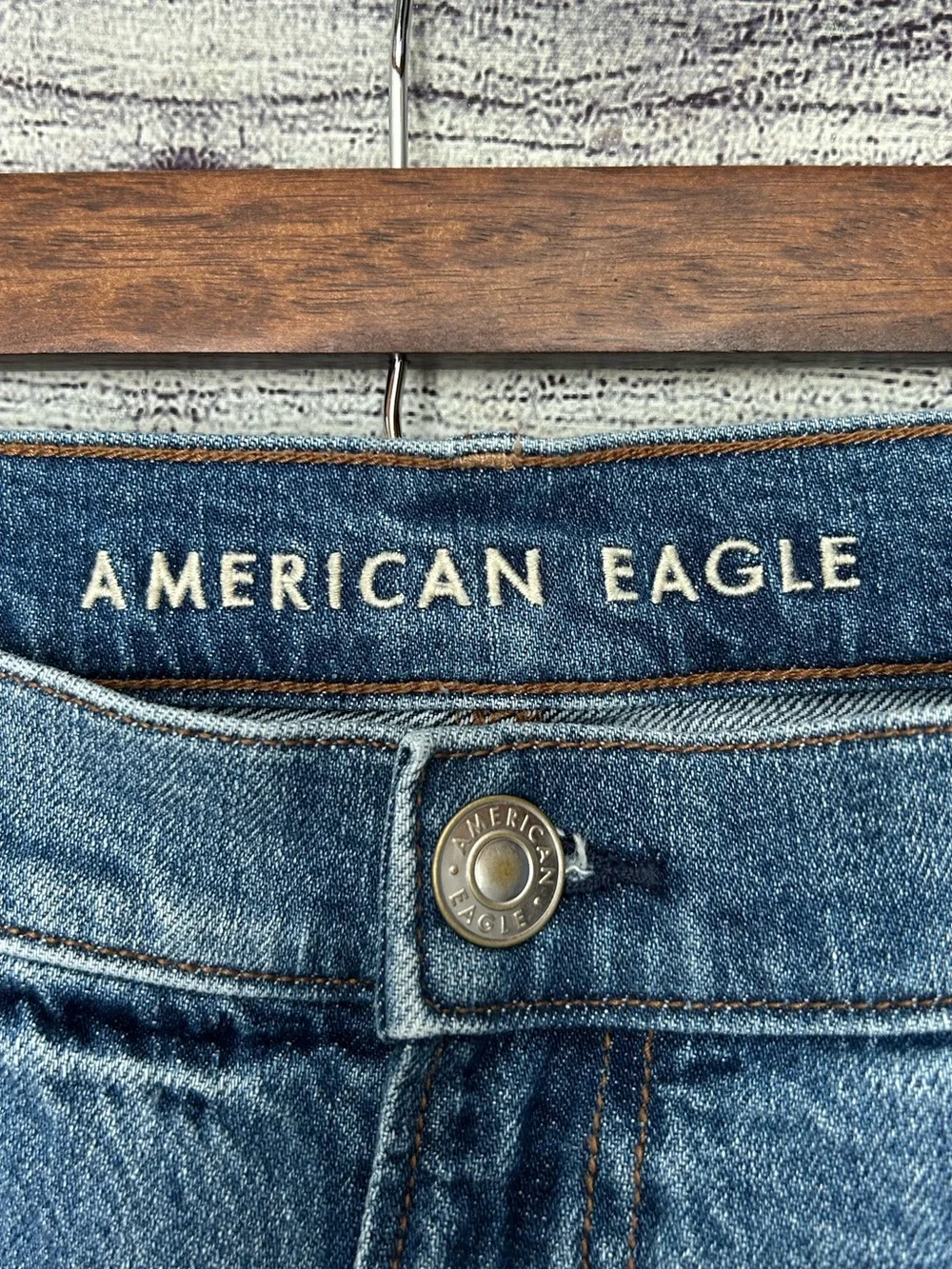 American Eagle ‘90s Boyfriend Bermuda denim short jorts size 16